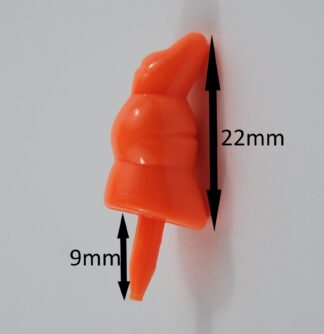 22mm Push In Carrot Noses