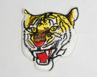 Pack of 2 Patches - Tiger 1 - Patch 55 - 90mm - Sew/Iron On Embroidered Patches