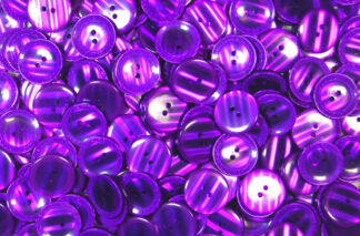 Pack of 10 - Purple - Pattern 1 - 25mm - Pearlised Resin Buttons