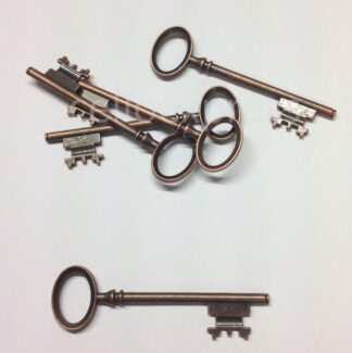 Pendant Keys - Red Copper