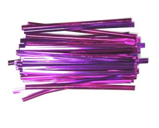 3"/8cm Pink & Purple Mix Twist Ties