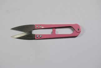 Sewing Thread Cutters Scissors Embroidery Snips - Pink - Metal Handles