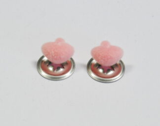 9mm Pink Flock Triangle Noses