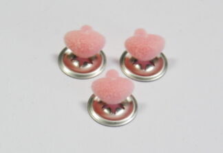 12mm Pink Flock Noses