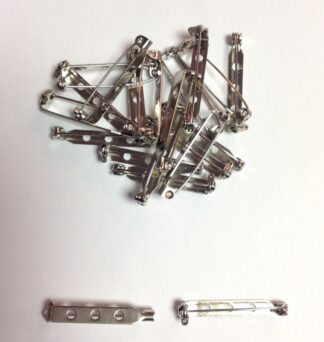 Platinum Brooch Pins- 34mm x 5mm