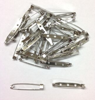 Platinum Brooch Pins -40mm x 6mm