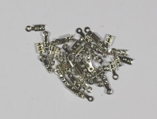 8.5mm x 2.5mm Platinum Cord Ends