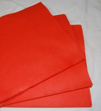 9" Pumpkin SA Felt Squares