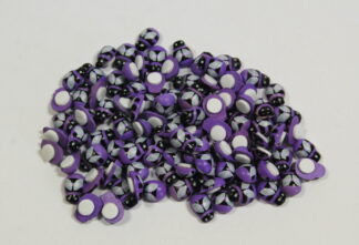 9x12mm Purple Ladybirds
