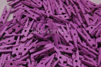 35mm Purple Mini Pegs