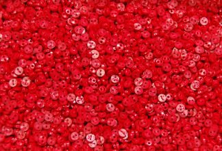 Pack of 100 Buttons - 4mm Circles - Red - Mini Doll Buttons for Dolls & Soft Toys Clothes