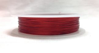 Pack of 1 - Red 0.5mm x 8m Copper Wire
