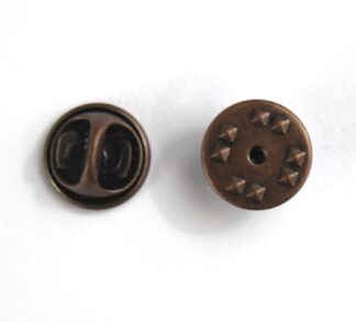 Red Copper Badge Backs