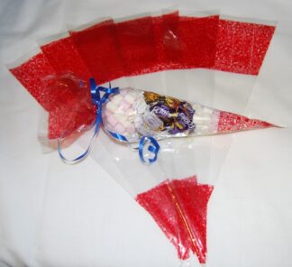 Red Cone Party Bags