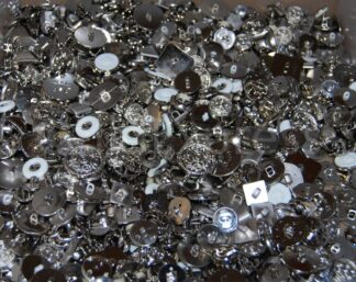 Silver Shiny Buttons