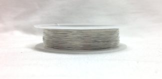 Pack of 1 - Silver 0.5mm x 9m Copper Wire