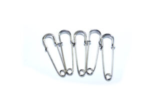 40mm SilverKiltPins WithoutRings