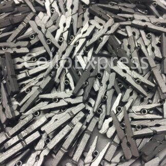 35mm Silver Mini Pegs