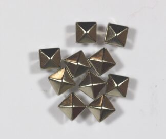 6mm Silver Pyramid Rivets