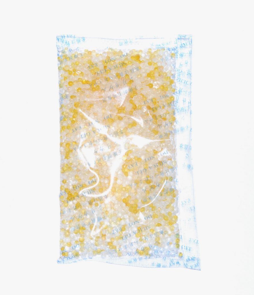 Pack of 10 25g Yellow Self Indicating Silica Gel 250g CelloExpress