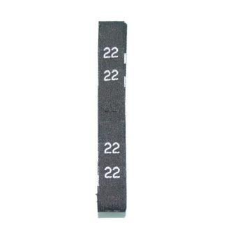 Black Size 22 Clothing Size Labels