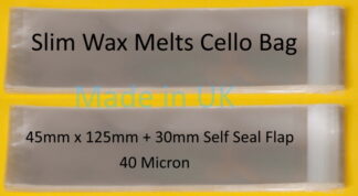 Slim Wax Melt Cello - 45mmx125mm
