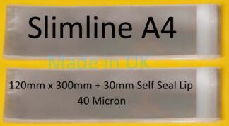 Slimline A4 Cellos - 120 x 300mm