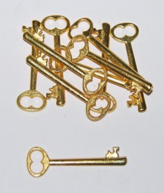 Gold Small Santa Keys