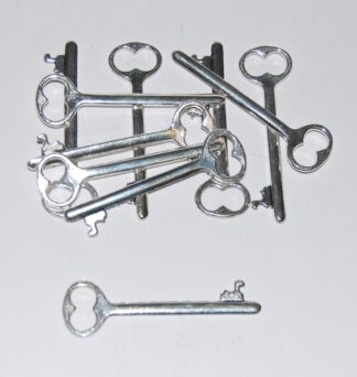 Silver Small Santa Keys