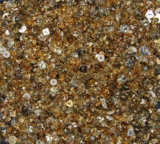 Small Gold Shiny Buttons