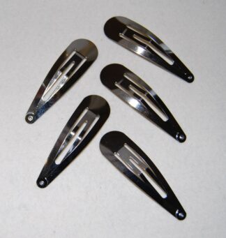 40mm Snap Hair Clips - No Holes