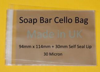 Soap Bar Cello - 94mm x 114mm