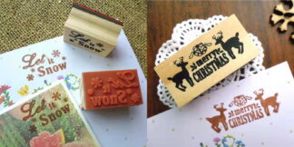 Christmas Wooden Ink Stampers