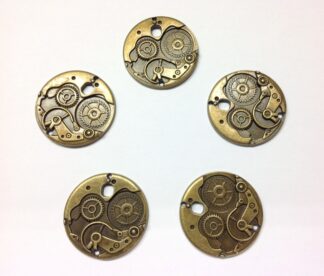 Antique Bronze Pendant 38x3x3mm