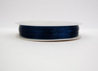 Pack of 1 - Steel Blue 0.5mm x 8m Copper Wire