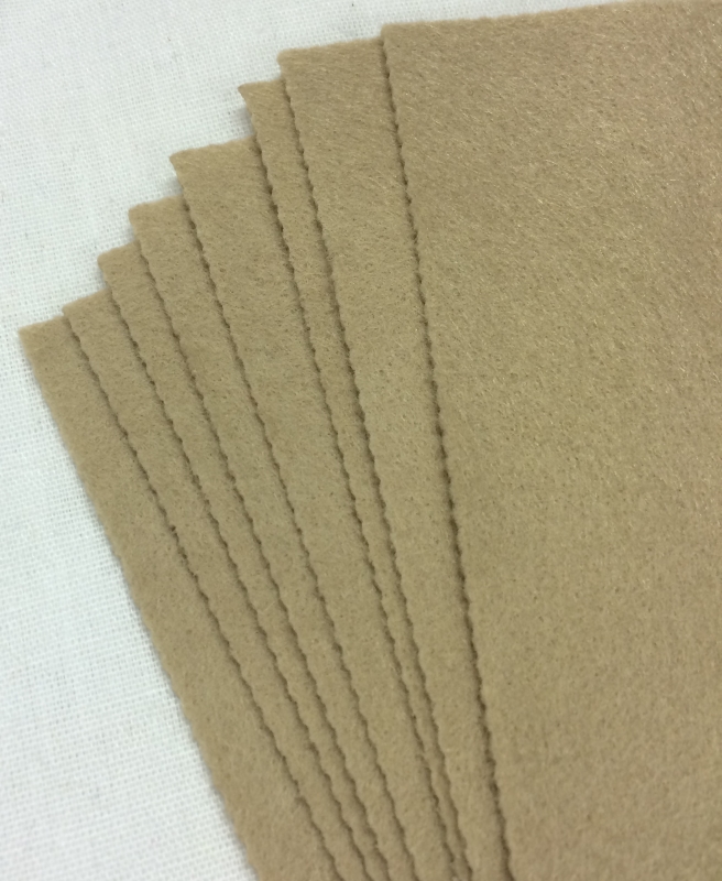 Stone 9" Square - Felt Sheets - Craft Felt Material