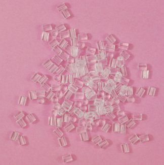 Pack of 100 - 3.5mm x 2.5mm with 0.3mm Hole Earring Backs