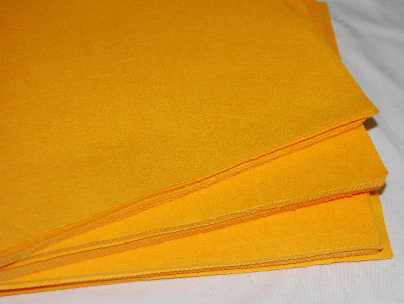Sunflower 9" Square - Felt Sheets - Craft Felt Material
