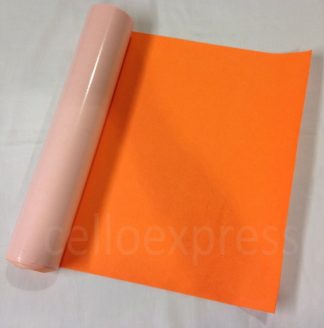 1m Super Bright Orange - Self Adhesive Felt Rolls - 100cm x 45cm