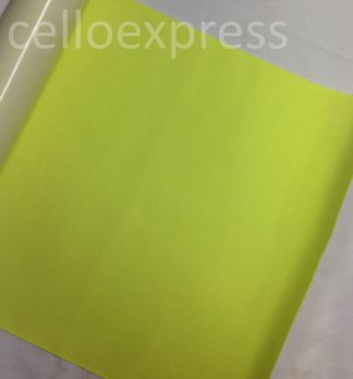 1m Super Bright Yellow - Self Adhesive Felt Rolls - 100cm x 45cm