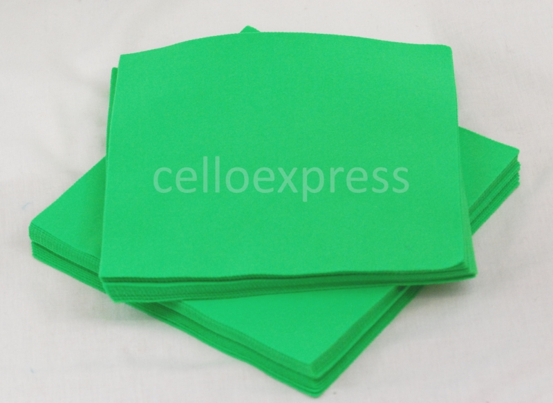 Superbright Green 6" Square - Felt Sheets - Craft Felt Material