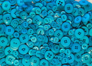 Teal Buttons