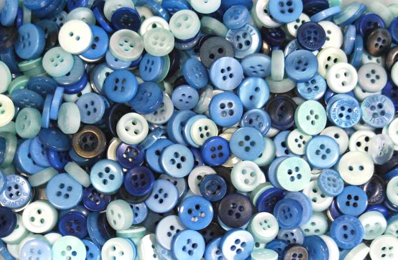 celloexpress Pack of 50g PASTEL BUTTONS Mixed Colours and Mixed Sizes of Various Buttons for Sewing and Crafting