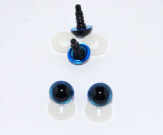12mm Blue Transparent Eyes