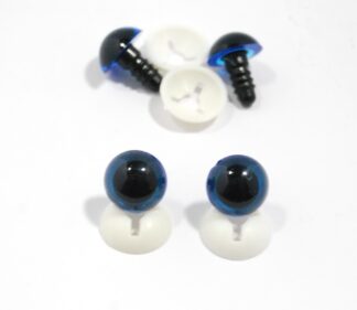 15mm Blue Transparent Eyes