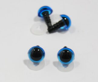 9mm Blue Transparent Eyes