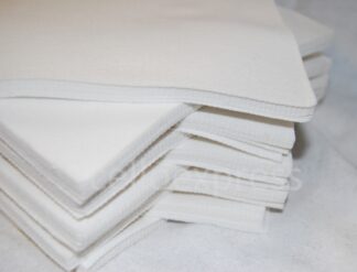 9" White SA Felt Squares