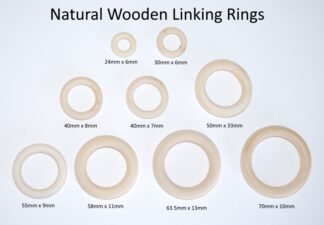 Wooden Linking Rings