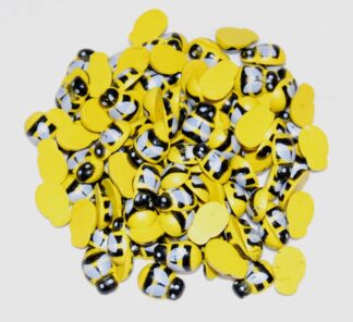 9x12mm Yellow Bees
