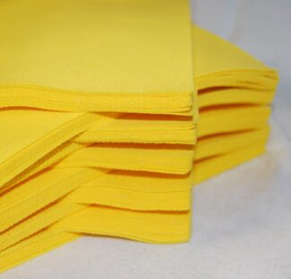 9" Yellow SA Felt Squares